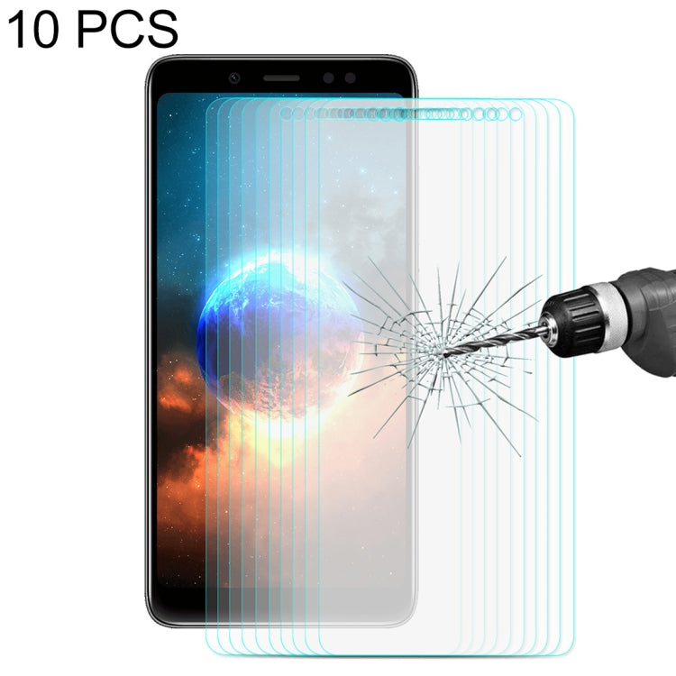 10 PCS ENKAY Hat-Prince for Xiaomi Redmi Note 5 Pro 0.26mm 9H Hardness 2.5D Curved Edge Tempered Glass Screen Film