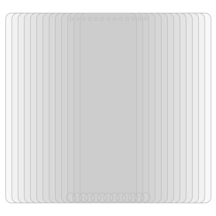 Lot de 75 films en verre trempé antidéflagrants 0,4 mm, dureté 9H, pour iPad 5/6/7, iPad Air 1/2 9,7 pouces, iPad Air 2019