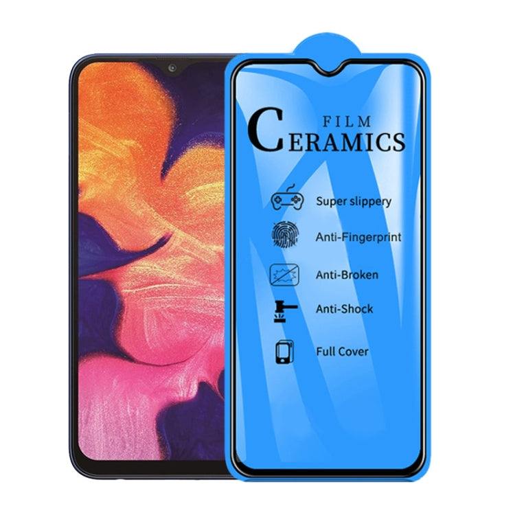 25 PCS 2.5D Full Glue Full Cover Ceramics Film for Galaxy A10 / M10, For Galaxy A10 / M10 (25 PCS)