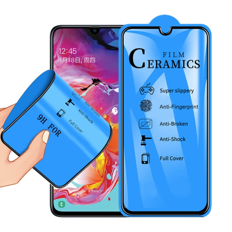 Film céramique 2,5D Full Glue pour Samsung Galaxy A70 / A70S / X653 (1 pièce)