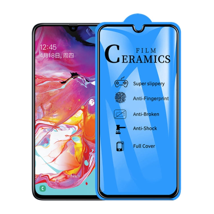 Film céramique 2,5D Full Glue pour Samsung Galaxy A70 / A70S / X653 (1 pièce)