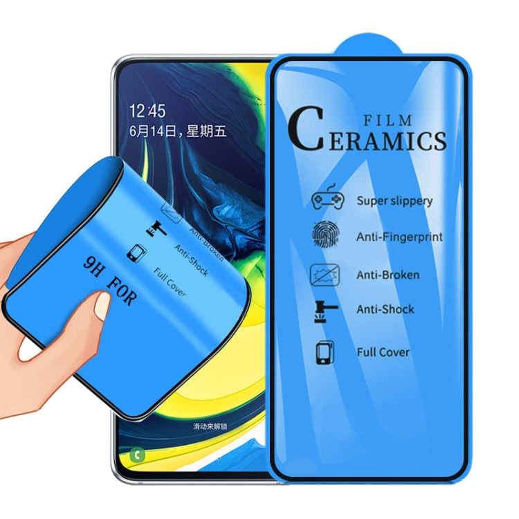 Film céramique 2,5D Full Glue pour Galaxy A80/A90 (1 pièce)