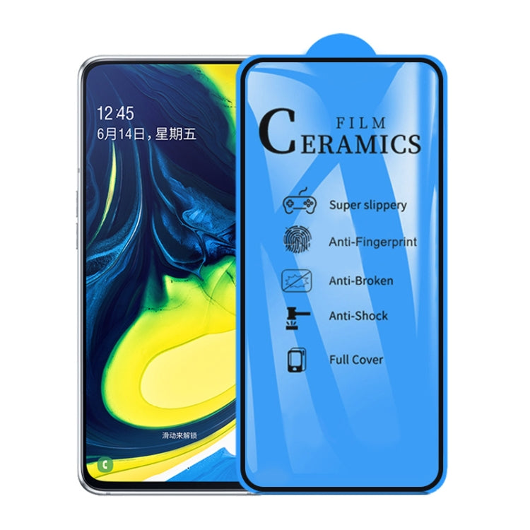 Film céramique 2,5D Full Glue pour Galaxy A80/A90 (1 pièce)