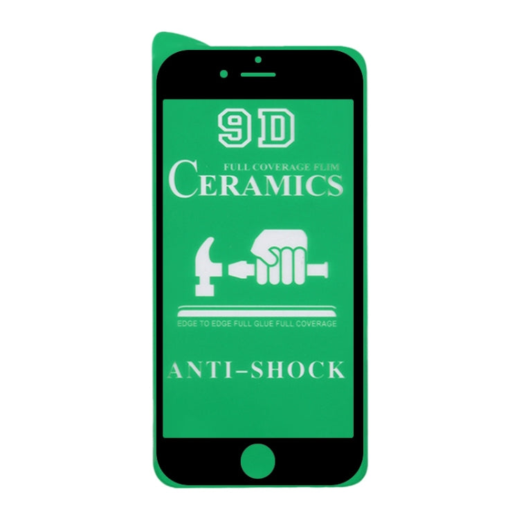 2.5D Full Glue Full Cover Ceramics Film for iPhone 8 / 7 / 6s / 6, For iPhone 8 / 7 / 6s / 6 (Black)(1 PC), For iPhone 8 / 7 / 6s / 6 (White)(1 PC)