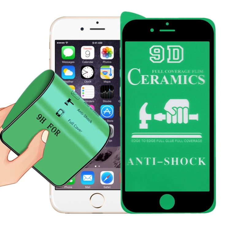 2.5D Full Glue Full Cover Ceramics Film for iPhone 6 Plus, For iPhone 6 Plus (White)(1 PC), For iPhone 6 Plus (Black)(1 PC)