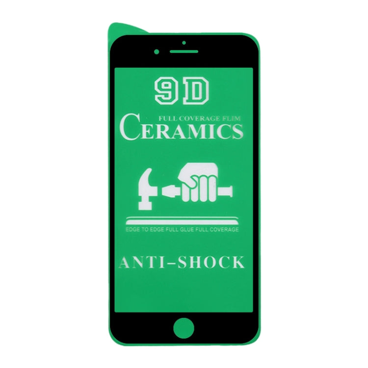 2.5D Full Glue Full Cover Ceramics Film for iPhone 8 / 7, For iPhone 8 / 7 (Black)(1 PC), For iPhone 8 / 7 (White)(1 PC)