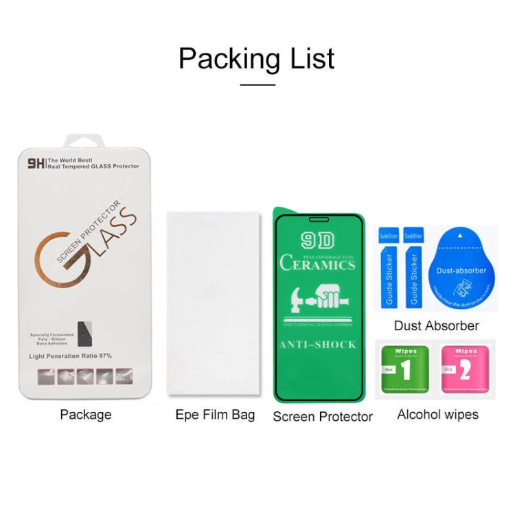 For iPhone 11 Pro / XS / X 2.5D Full Glue Full Cover Ceramics Film, For iPhone X / XS / 11 Pro (1 PC)