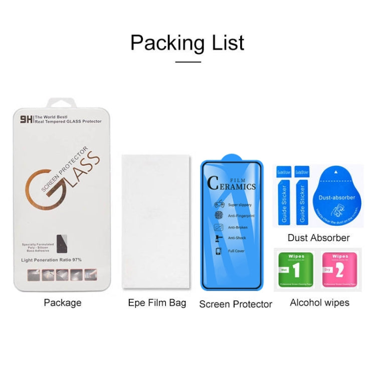 Film céramique 2,5D Full Glue Full Cover pour Xiaomi Redmi K20 / K20 Pro / K20 Pro Premium (1 pièce)
