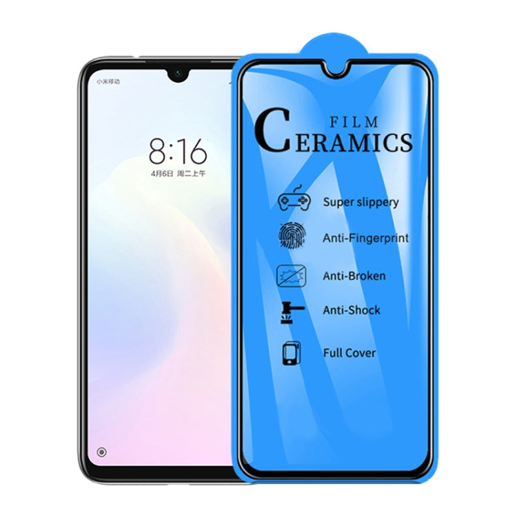 25 PCS 2.5D Full Glue Full Cover Ceramics Film for Xiaomi Redmi Note 7 / Redmi Note 7 Pro