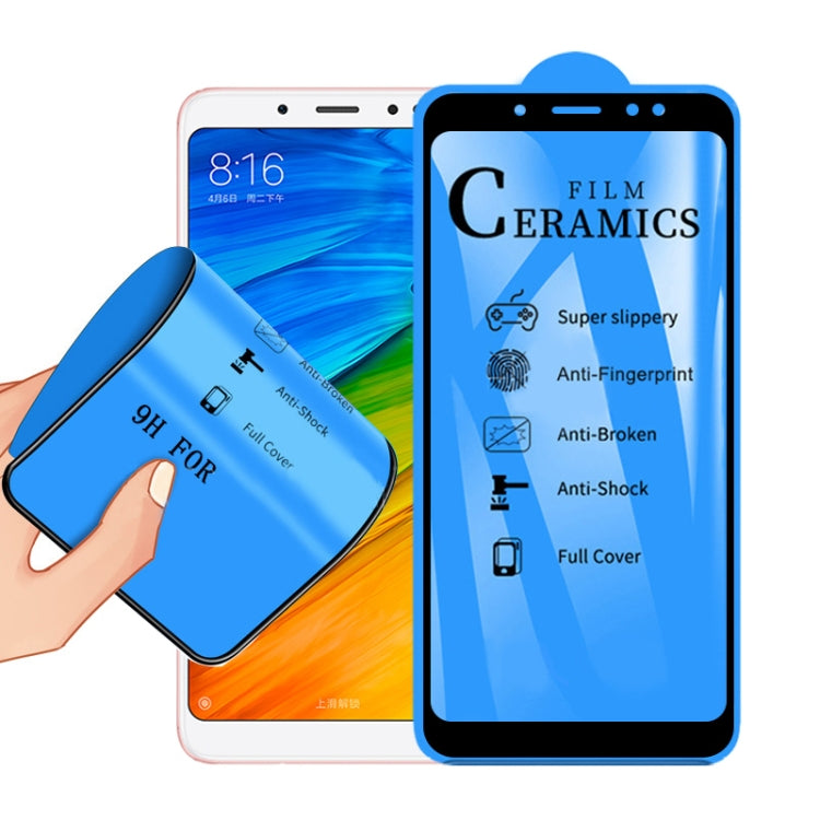 Film céramique 2,5D Full Glue pour Xiaomi Redmi Note 5 Pro / Redmi Note 5 (1 pièce)