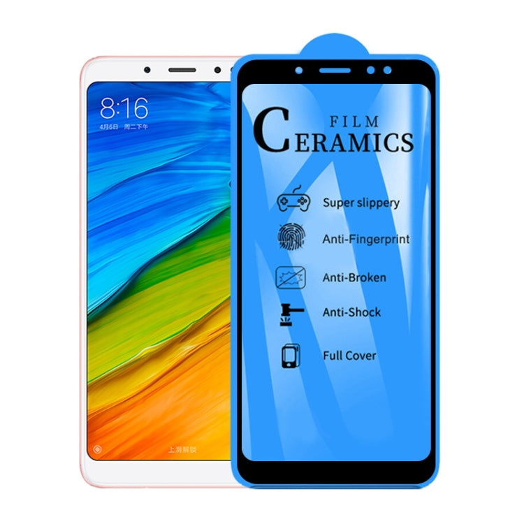 Film céramique 2,5D Full Glue pour Xiaomi Redmi Note 5 Pro / Redmi Note 5 (1 pièce)