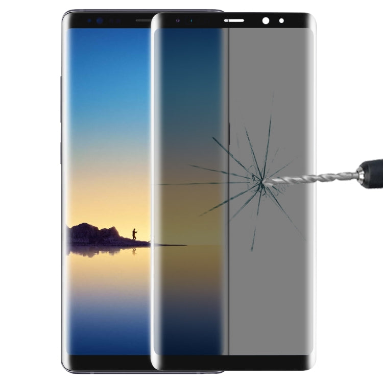 Film en verre trempé anti-espion UV pour Galaxy Note 8 (1 pièce)