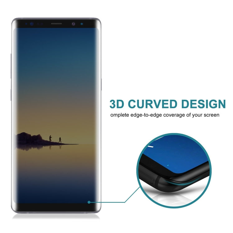 Film en verre trempé anti-espion UV pour Galaxy Note 8 (1 pièce)