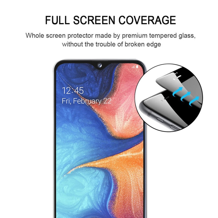 Lot de 25 films de protection d'écran en verre trempé pour Galaxy A20e