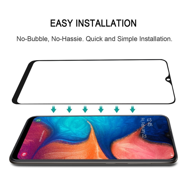 Lot de 25 films de protection d'écran en verre trempé pour Galaxy A20e