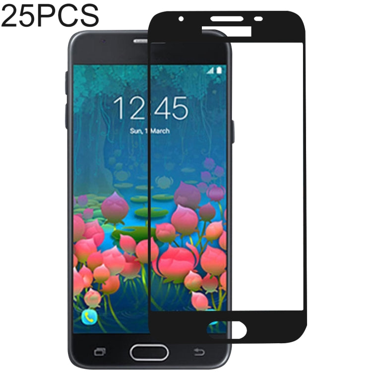 Lot de 25 films de protection d'écran en verre trempé pour Galaxy J5 Prime