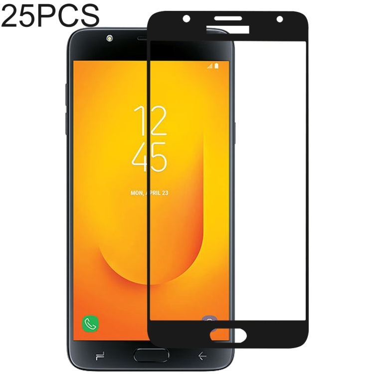 Lot de 25 films de protection d'écran en verre trempé pour Galaxy J7 Duo
