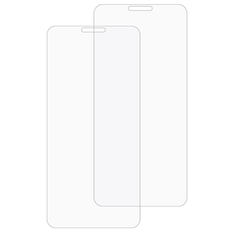 2 PCS 0.26mm 9H Surface Hardness 2.5D Full Screen Tempered Glass Film for Xiaomi Mi 8 Lite