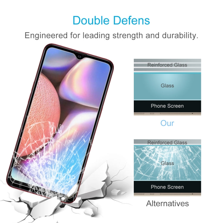 Film en verre trempé 0,26 mm 9H 2,5D pour Galaxy A10s (1 pièce)