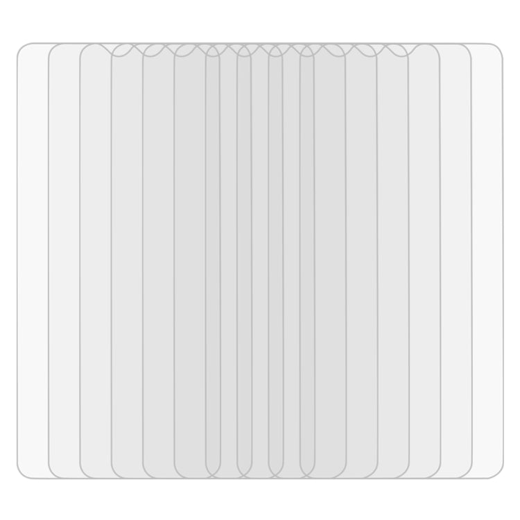 Lot de 10 films en verre trempé 9H 2,5D (0,26 mm) pour Galaxy A10s