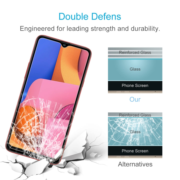 0.26mm 9H 2.5D Tempered Glass Film for Galaxy A20s, For Galaxy A20s (1 PC)