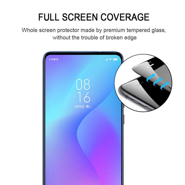 25 PCS 9H 2.5D Full Screen Tempered Glass Film for Xiaomi Redmi K20 / Redmi K20 Pro / K20 Pro Premium