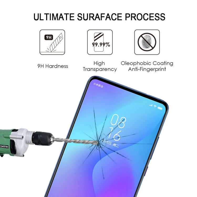 25 PCS 9H 2.5D Full Screen Tempered Glass Film for Xiaomi Redmi K20 / Redmi K20 Pro / K20 Pro Premium