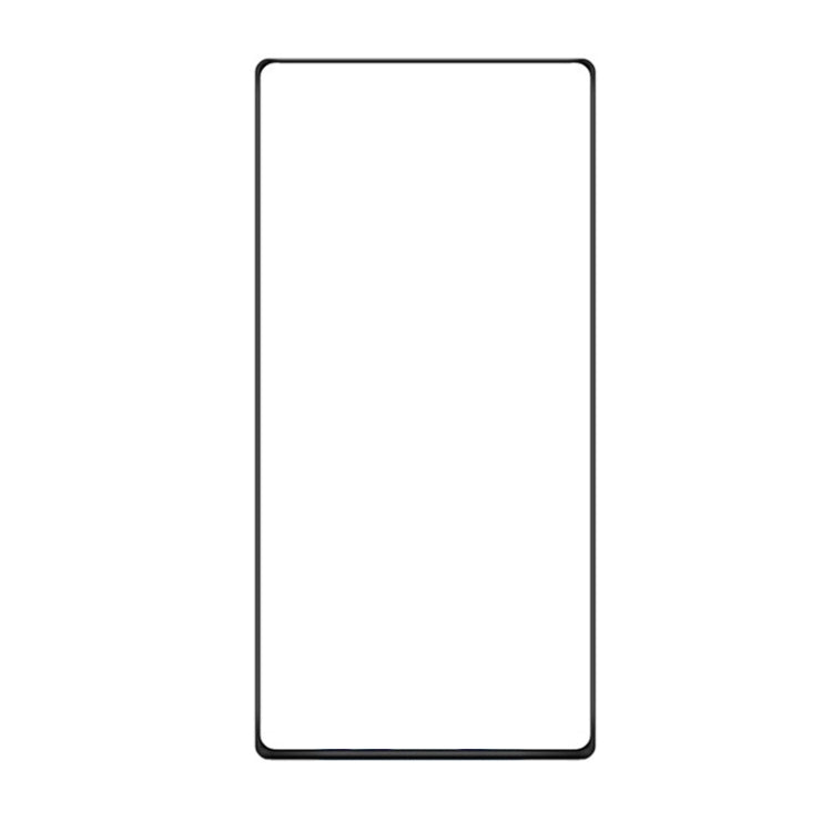 For Galaxy Note 10 3D Curved Edge Glue Curved Full Screen Tempered Glass Film, Fingerprint Unlock Is Supported