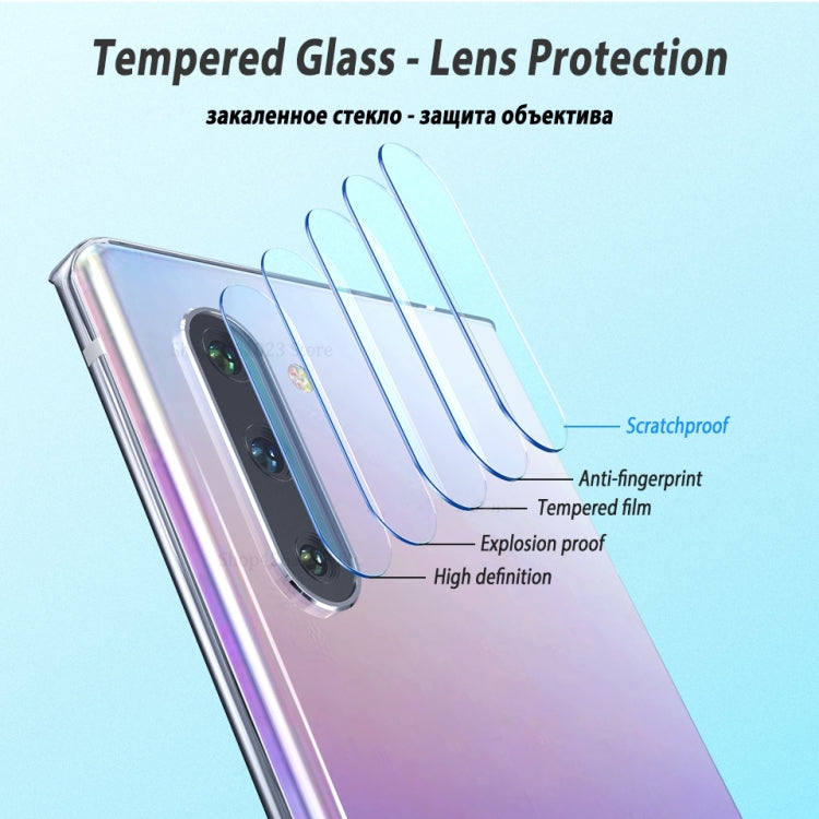 For Galaxy Note 10  Full Glue 3D Curved Edge Tempered Glass Film, Fingerprint Unlock Is Supported