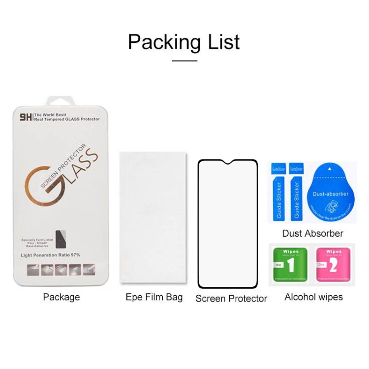 Full Cover Screen Protector Tempered Glass Film for Xiaomi Redmi Note 8 Pro