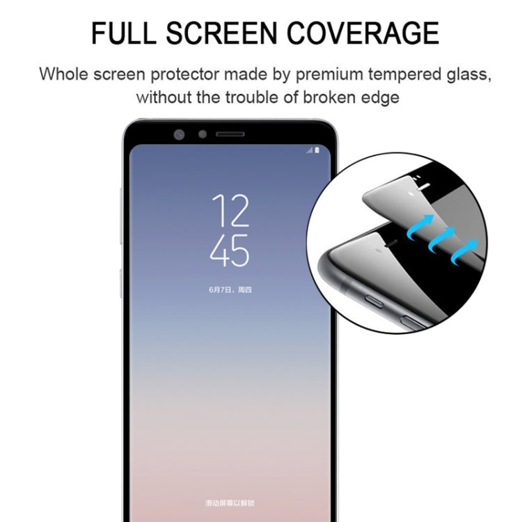 25 PCS Full Cover ScreenProtector Tempered Glass Film for Galaxy A9, For Galaxy A9 (25 PCS)