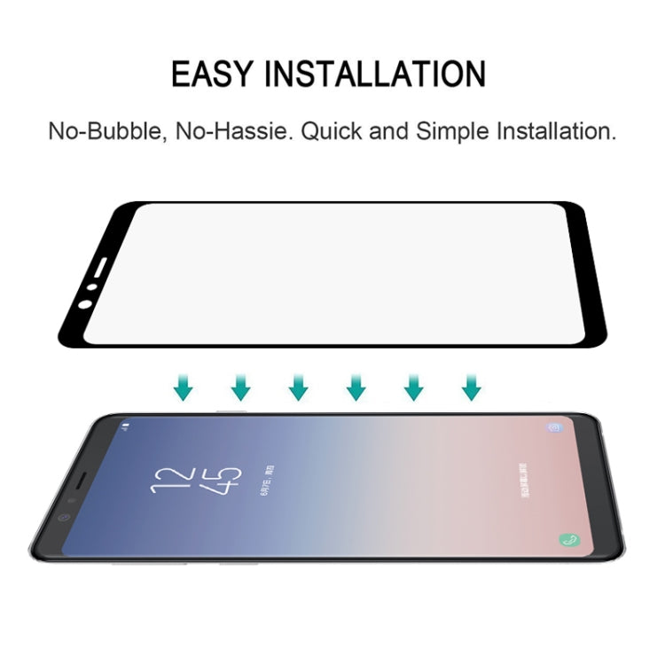 25 PCS Full Cover ScreenProtector Tempered Glass Film for Galaxy A9, For Galaxy A9 (25 PCS)