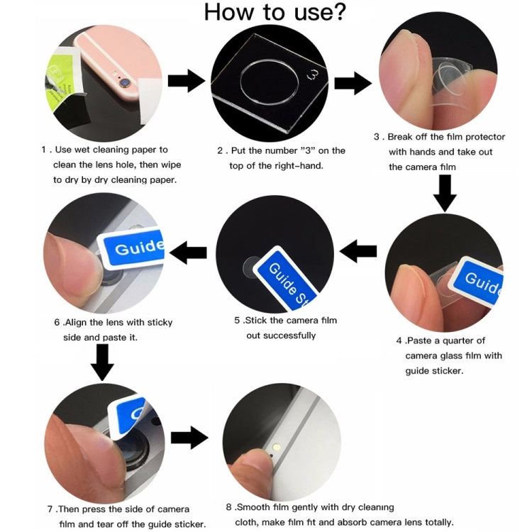 Soft Fiber Back Camera Lens Film for iPhone 6 Plus, For iPhone 6 Plus (1 PC)