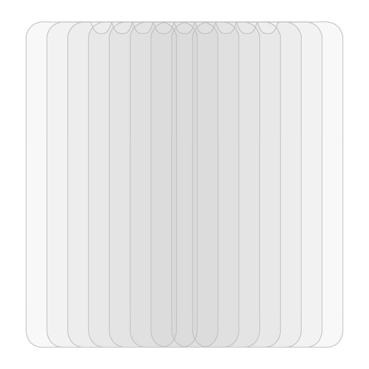 Lot de 10 films en verre trempé 2,5D non plein écran pour Galaxy A40 (10 pièces)