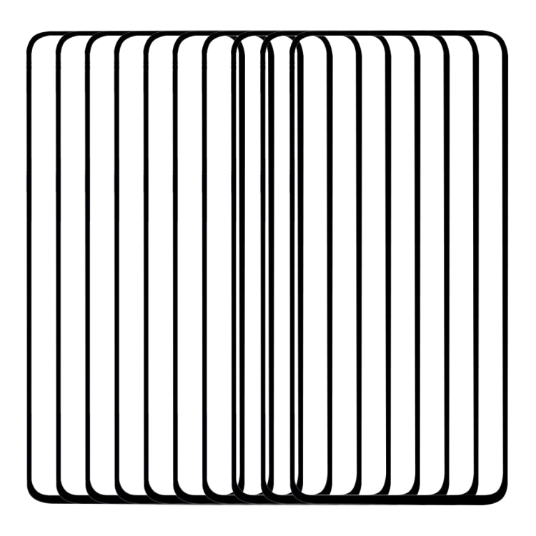 25 PCS For Xiaomi Redmi K30 Full Glue Full Cover Screen Protector Tempered Glass Film