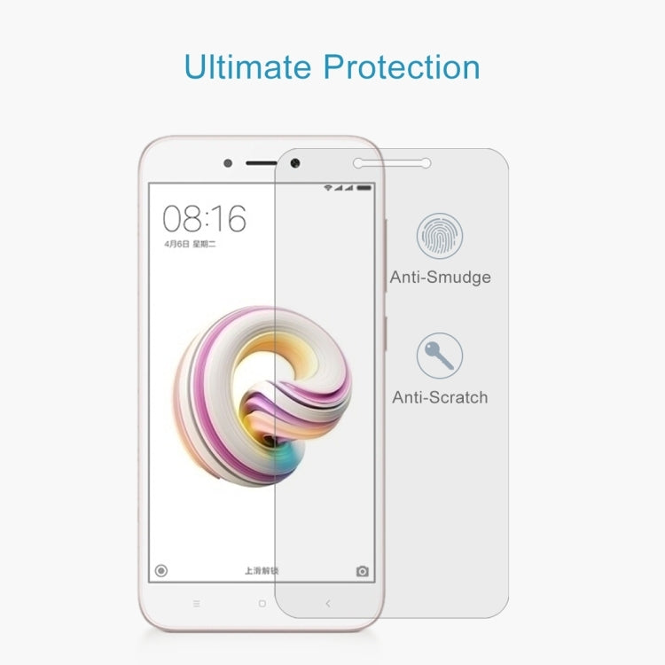 10 PCS for Xiaomi Redmi 5A 0.26mm 9H Surface Hardness 2.5D Curved Edge Tempered Glass Screen Protector