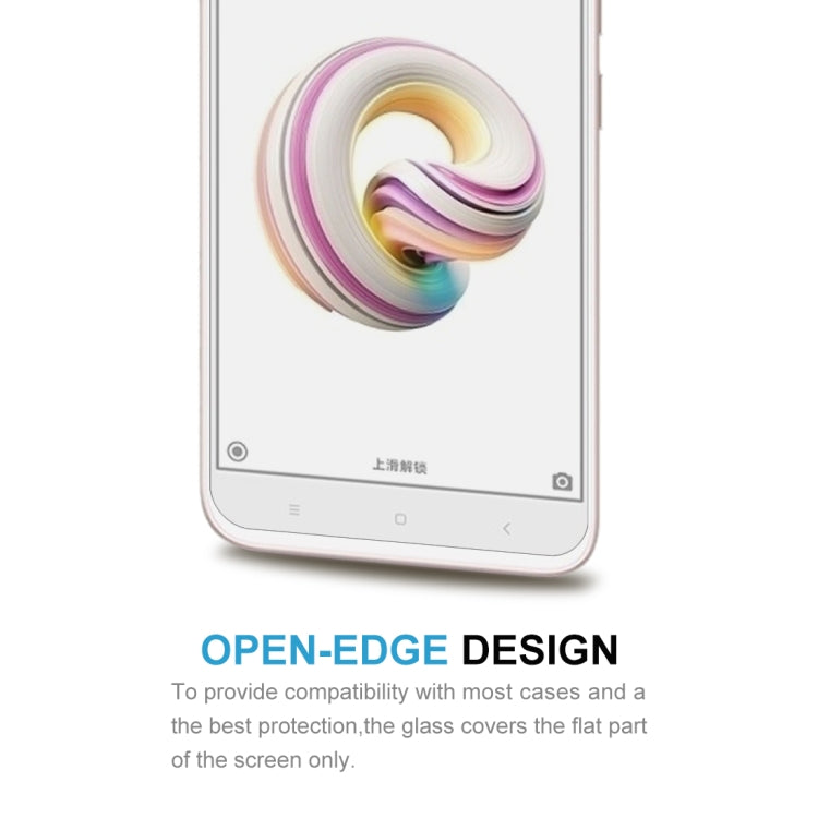 For Xiaomi Redmi 5A 0.26mm 9H Surface Hardness 2.5D Curved Edge Tempered Glass Screen Protector
