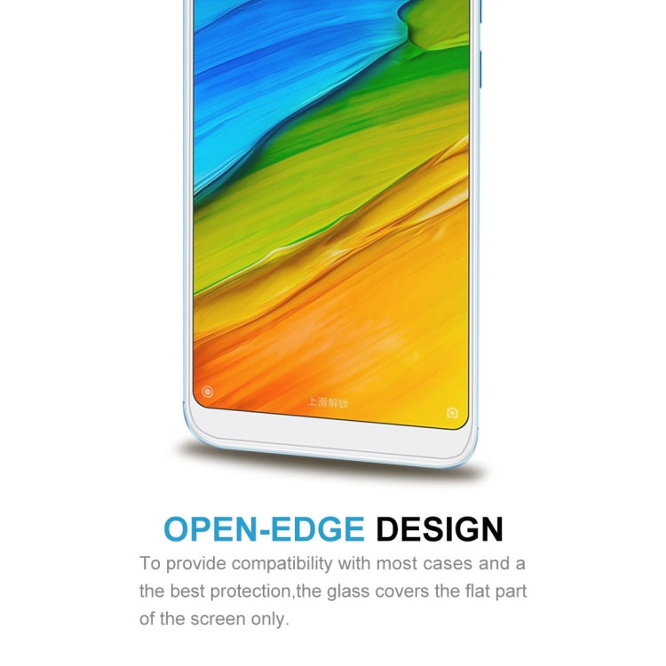 10 PCS for Xiaomi Redmi 5 Plus  0.26mm 9H Surface Hardness 2.5D Curved Edge Tempered Glass Screen Protector