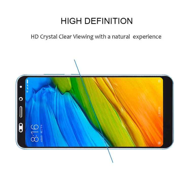 0.33mm 9H 2.5D Full Screen Fully Adhesive Tempered Glass Film for Xiaomi Redmi 5 Plus, For Redmi 5 Plus