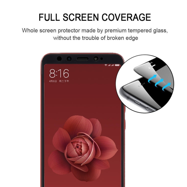 0.33mm 9H 2.5D Full Screen Fully Adhesive Tempered Glass Film for Xiaomi Mi 6X, For Mi 6X