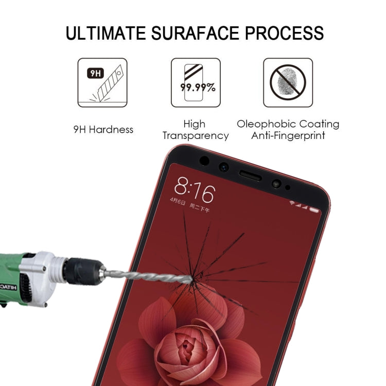 0.33mm 9H 2.5D Full Screen Fully Adhesive Tempered Glass Film for Xiaomi Mi 6X