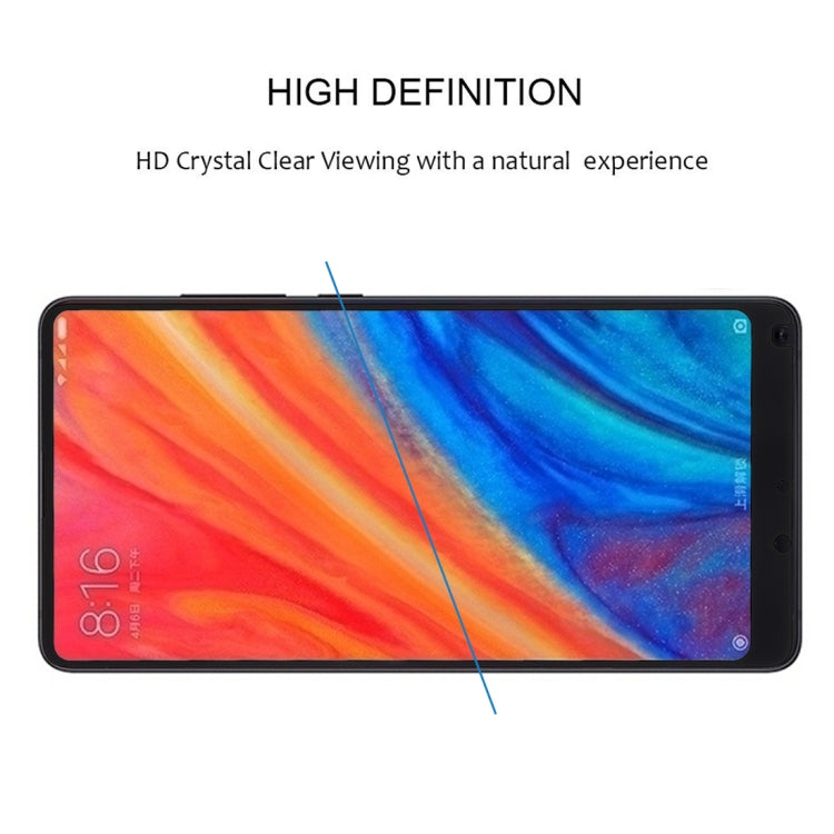 0.33mm 9H 2.5D Full Screen Fully Adhesive Tempered Glass Film for Xiaomi Mi Mix 2S