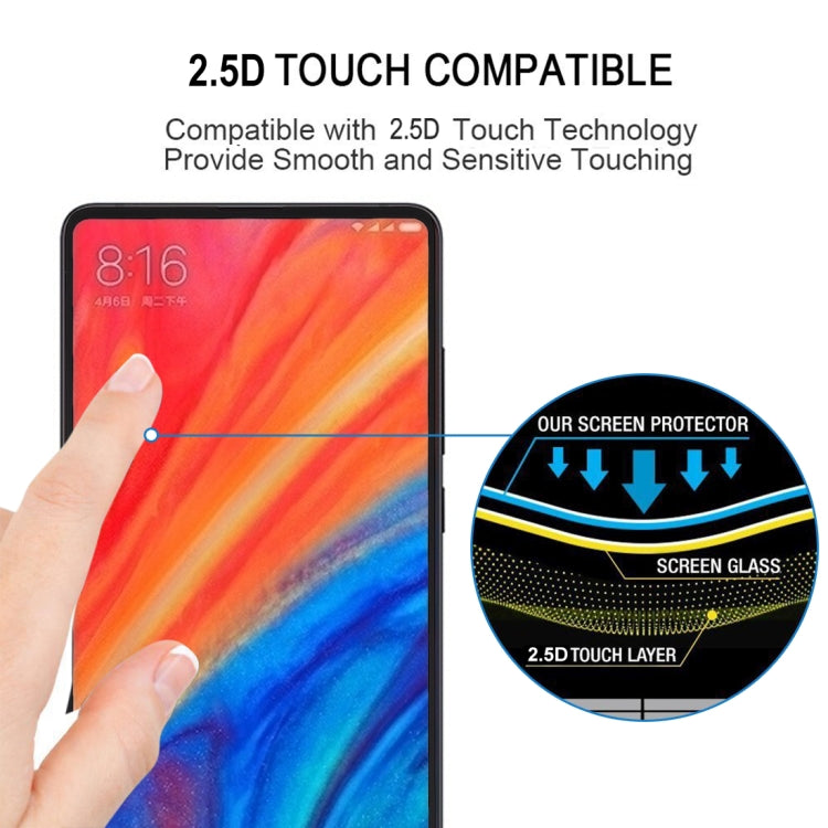 0.33mm 9H 2.5D Full Screen Fully Adhesive Tempered Glass Film for Xiaomi Mi Mix 2S