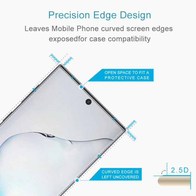 For Galaxy Note 10+ 9H 2.5D Tempered Glass Film