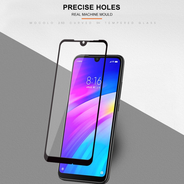 mocolo 0.33mm 9H 2.5D Full Glue Tempered Glass Film for Xiaomi Redmi 7