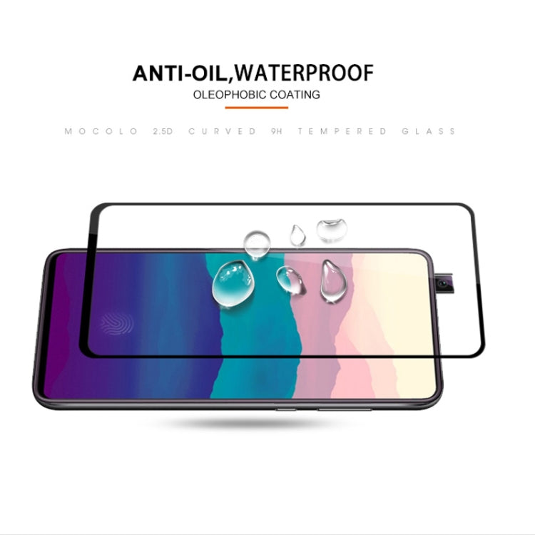mocolo 0.33mm 9H 2.5D Full Glue Tempered Glass Film for Galaxy A90, For Samsung Galaxy A90