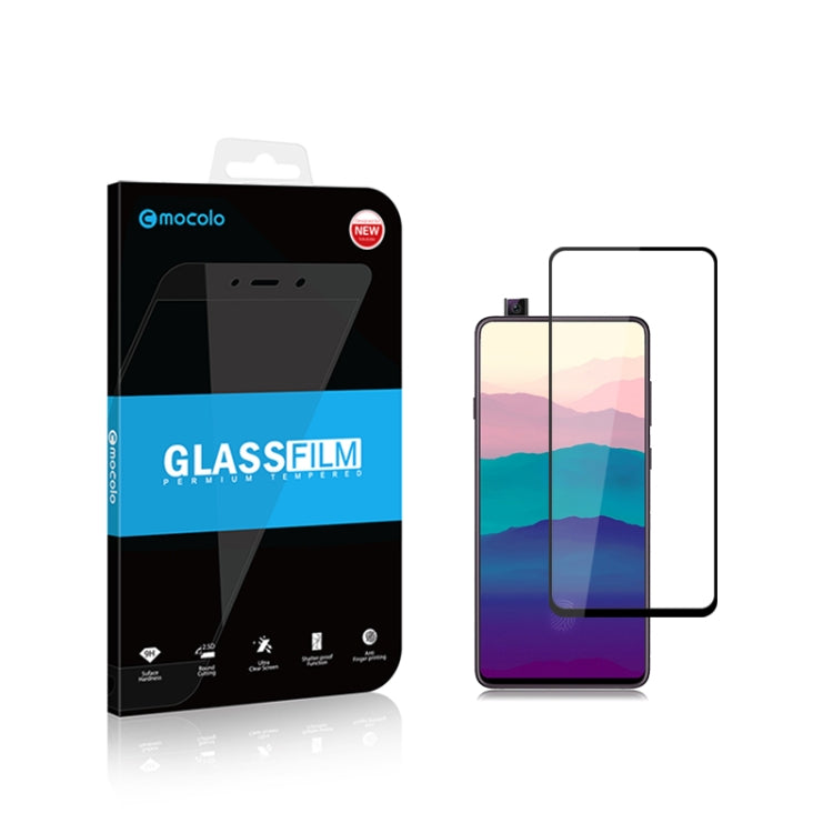 mocolo 0.33mm 9H 2.5D Full Glue Tempered Glass Film for Galaxy A90, For Samsung Galaxy A90