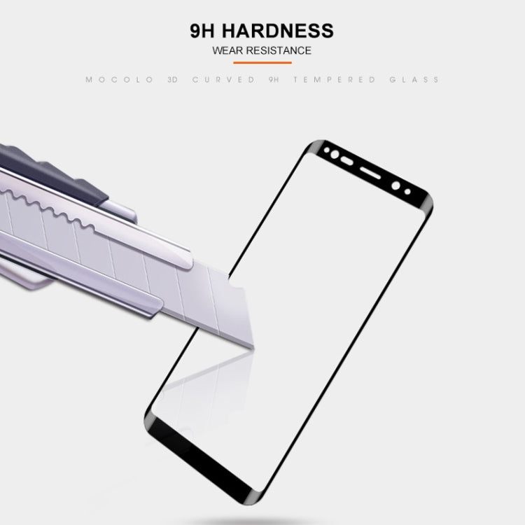 mocolo 0.33mm 9H 3D Curved Full Screen Tempered Glass Film for Galaxy S9