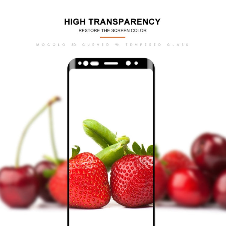 mocolo 0.33mm 9H 3D Curved Full Screen Tempered Glass Film for Galaxy S9