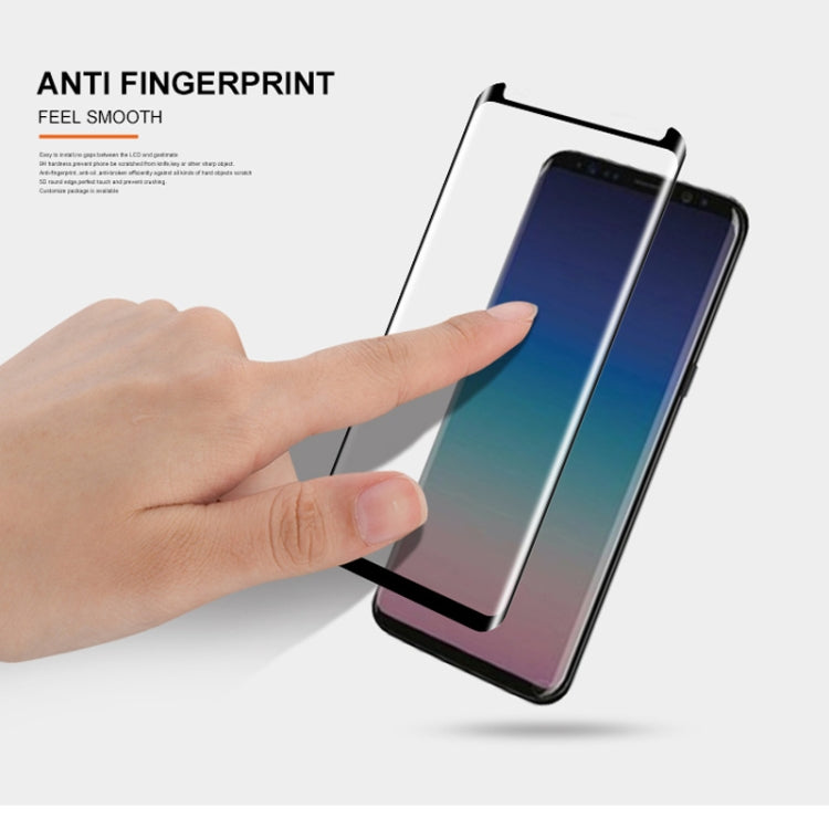 mocolo 0.33mm 9H 3D Curved Tempered Glass Film for Galaxy S9+